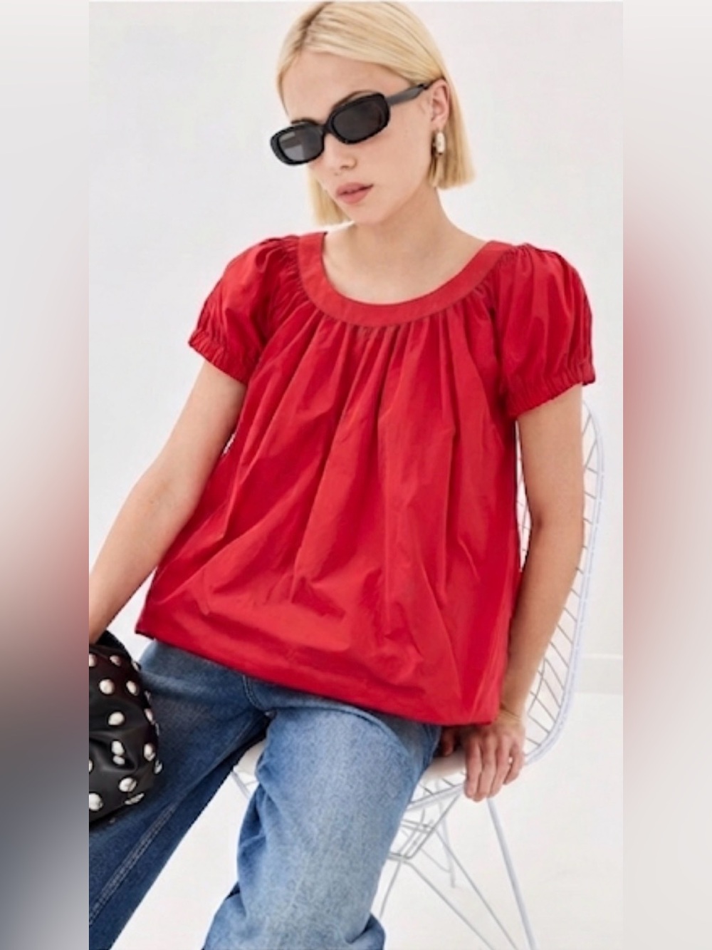 Martin + Osa Silk Blouse